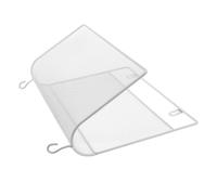 COSMEVIVI Wall Mounted Magazine Holder Shelf, Iron Home Wall Storage Shelf Modern Design and Classic Appearance, Organizing Books and Magazines for Dormitories and Home Use, White Colour