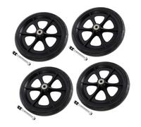 COSMEVIVI Wheelchair Wheels Replacement Front Small Wheels for Mobility Scooters
