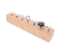 COSMEVIVI Wooden Educational Toys Montessori Learning Toys for Boys and Girls Boy Girl Learning Activities Gears for Hand-eye Coordination