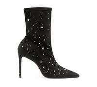 Cosmic 100 Bootie Heeled Boots - female - Stuart Weitzman - Heeled Boots - Black - 3 UK - Shoes 3 UK