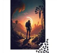 Cosmic Adventurer1 Jigsaw Puzzles 500 Pieces Jigsaw Puzzle for Adults Intellectual Game Jigsaw Puzzle Toys for Adults 500pcs (52x38cm)