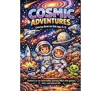 COSMIC ADVENTURES Coloring Book for Kids Ages 9-12: Embark on an interstellar journey filled with planets, stars, and spacecraft.