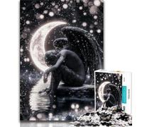 Cosmic Angel 1000 Piece Jigsaw Puzzle for Adults And Teenagers,Toys Educational Games Stress Relieving Suitable for Desktop Decoration (38x26cm)