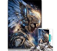 Cosmic Angel Jigsaws 1000 Pieces for Teenagers,Challenging Game And Family Play Wall Decoration Unique Birthday And Xmas Gifts 38x26cm