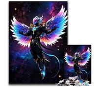 Cosmic Angel WarriorJigsaw Puzzles for Adults 1000 Piece Paper Jigsaw Perfect for Birthday ChristmasHalloween Gifts 1000 PCS(38x26cm)