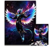 Cosmic Angel WarriorJigsaw Puzzles for Adults 1000 Piece Puzzles for Adults for Birthdays Holidays Best for Christmas 1000 PCS(75x50cm)