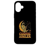 Cosmic Angler Astronaut Moon Fishing Space Art Case for iPhone 16 Plus