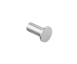 COSMIC Architect Sp Circular and Minimalist Design Wall Hanger. Towel Hook with Screw Fastening. Chrome-Colored Metal Bathroom Accessory