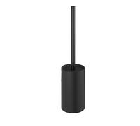 COSMIC Architect Sp Stylish and Modern Toilet Brush with a Circular Design, Crafted from Metal. Freestanding WC Brush Holder in Matte Black Finish
