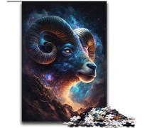 Cosmic Aries Adult Jigsaws 2000 Piece, Stress Reliever Staycation Kill Time with Matching Poster And Trivia Sheet (70x100cm)