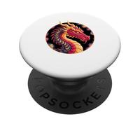Cosmic Art Dragon Mythical Creature Dragons PopSockets Adhesive PopGrip
