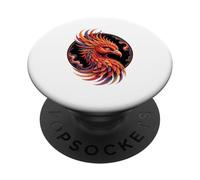 Cosmic Art Phoenix Mythical Creature Mythology PopSockets Adhesive PopGrip