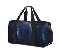 Cosmic Art Space Sports Duffel Bag Cosmic Universe Weekend Overnight Bag Tote Holdall Casual Travel Gym Duffel Bags for Kids Girls Boys Women Men