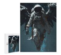 Cosmic Ascension: Year-End Present, 500 PCS Wooden Jigsaw Puzzle for Adults, with A Decorative Finished Picture