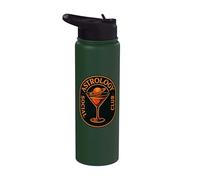 Cosmic Astrology Saturn Planet Martini Drink Stainless Steel Insulated Water Bottle