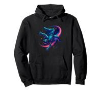 Cosmic Astronaut Gravity Spin Flow Pullover Hoodie