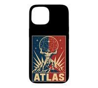 Cosmic Atlas Greek Titan Holding Stars Sky Case for iPhone 15