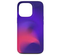 Cosmic Aura Case - Deep Violet and Magenta Energy Flow Case for iPhone 13 Pro