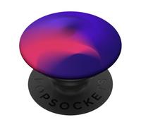 Cosmic Aura Case - Deep Violet and Magenta Energy Flow PopSockets Adhesive PopGrip
