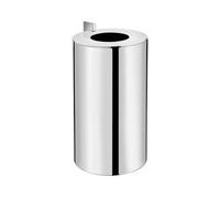 Cosmic Bathroom Bin, 8L, Slim Design, Stainless Steel, Chrome, Kubic Collection