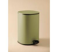 Cosmic Bathroom Bin Trash Can, 5L, Pedal, Soft-Close, Removable Inner Bucket, Green, Essentials Collection