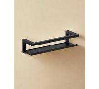 Cosmic Bathroom Shelf, Bathroom Organizer, Brushed Black Pvd , Architect S+ Collection