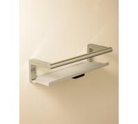 Cosmic Bathroom Shelf, Bathroom Organizer, With Glass Wiper, Chrome , Architect S+ Collection