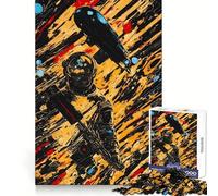Cosmic Battle Puzzles for Teenagers 1000 Pieces Strong Memory, Firm Joint, Joyful Challenge, Wall Art (38x52cm)