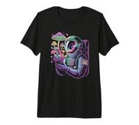 Cosmic Biology and Psychedelic Astronaut in the Universe Premium T-Shirt