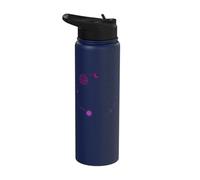 Cosmic Bisexual Universe with Planets and Celestial Magic Stainless Steel Insulated Water Bottle