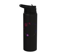 Cosmic Bisexual Universe with Planets and Celestial Magic Stainless Steel Insulated Water Bottle