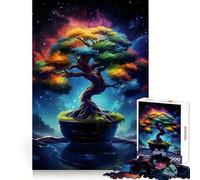 Cosmic Bonsai Jigsaw 1000 Pieces for Teenagers Reason Skill, Stress Relief Play, Enjoyable Challenge, Nice Art (38x52cm)