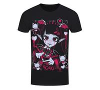 Cosmic Boop Bite Me Men's Black T-Shirt