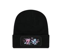 Cosmic Boop Two Aesthetics Black Beanie