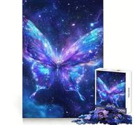 Cosmic Butterfly Eternity Jigsaw Puzzles for Adults1000 Pieces Focus Boost, Bright Print, Family Fun, Wall Accent (50x75cm)