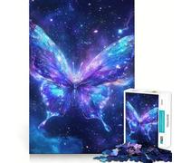 Cosmic Butterfly Eternity Jigsaw Puzzles1000 Pieces Sharp Mind, Accurate Cut, Family Activity, (38x26cm)