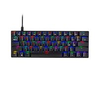 Cosmic Byte CB-GK-21 Themis 61 Key Mechanical Per Key RGB Gaming Keyboard with Outemu Blue Switches and Software (Black)