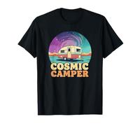 Cosmic Camper Retro Sci-Fi Camping for Space Lovers T-Shirt