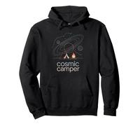 Cosmic Camper Stargazing Astronomy Camping Pullover Hoodie