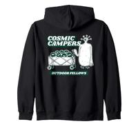 Cosmic Campers Funny Alien Camping Utility Wagon Cart Zip Hoodie
