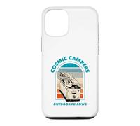 Cosmic Campers Funny Alien Hide Seek Retro Sunset on Back Case for iPhone 12/12 Pro