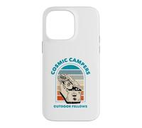 Cosmic Campers Funny Alien Hide Seek Retro Sunset on Back Case for iPhone 14 Pro Max