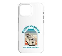 Cosmic Campers Funny Alien Hide Seek Retro Sunset on Back Case for iPhone 16 Pro Max