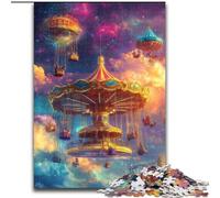 Cosmic Carousel Jigsaw Puzzles for Teenagers 1000 Pieces, Family Entertainment Toys Is Ideal As A Gift for The Whole Family (50x75cm)