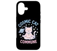 Cosmic Cat Commune - Meditating Kitten Case for iPhone 17