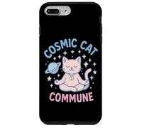 Cosmic Cat Commune - Meditating Kitten Case for iPhone 7 Plus/8 Plus