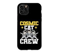 Cosmic Cat Crew Space Cats Astronaut Feline Case for iPhone 11 Pro