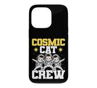Cosmic Cat Crew Space Cats Astronaut Feline Case for iPhone 13 Pro