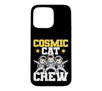 Cosmic Cat Crew Space Cats Astronaut Feline Case for iPhone 15 Pro Max