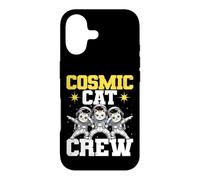 Cosmic Cat Crew Space Cats Astronaut Feline Case for iPhone 17